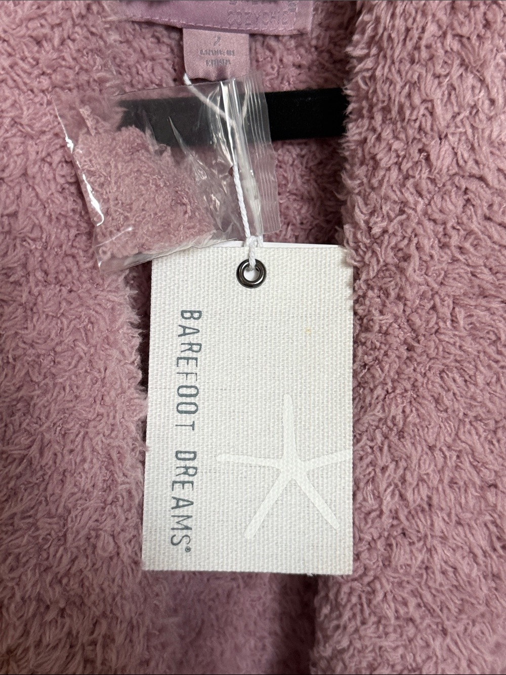 Barefoot Dreams Cozy Chic Plush Robe in Morning Haze - Picture 2 of 8